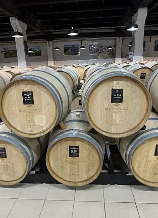 Винодельня «Мысхако». Дегустация на Люсиновской